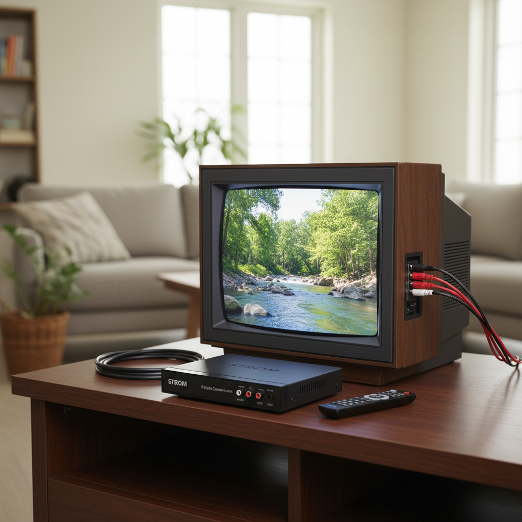 Review: Strom 504 Digital Converter Box – Bringing Digital TV to Your Analog Set